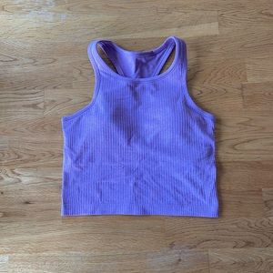 🍋Lululemon Ebb to Street Cropped Racerback Tank Top